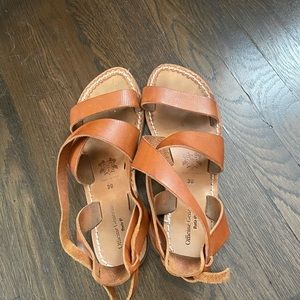 Officine Generale leather sandals